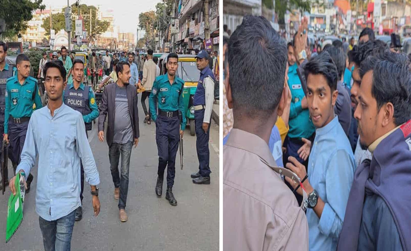 সিলেটে বৈষম্যবিরোধী ছাত্র আন্দোলনের দুই নেতা আটক