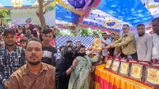 গোয়াইনঘাটে উৎসবমুখর পরিবেশে এম. জে একাডেমির বৃত্তি সনদ ও সম্মাননা ক্রেস্ট বিতরণ