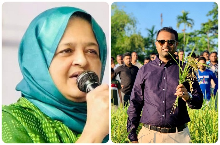 সিলেট-২ আসন: লুনা ও ছেলে আবরার দুজনেরই মনোনয়নপত্র সংগ্রহ