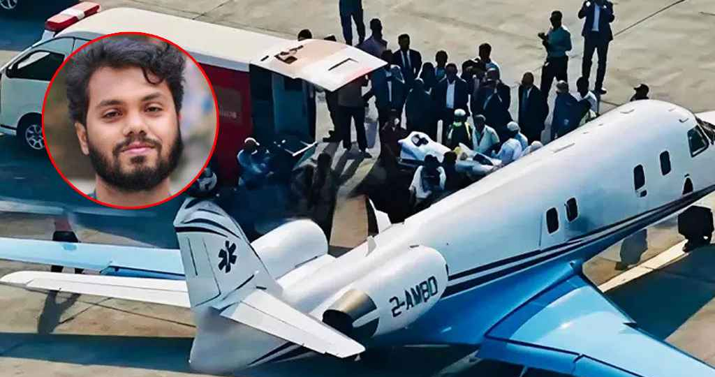 সিঙ্গাপুরে পৌঁছেছে হাদিকে বহনকারী এয়ার অ্যাম্বুলেন্স