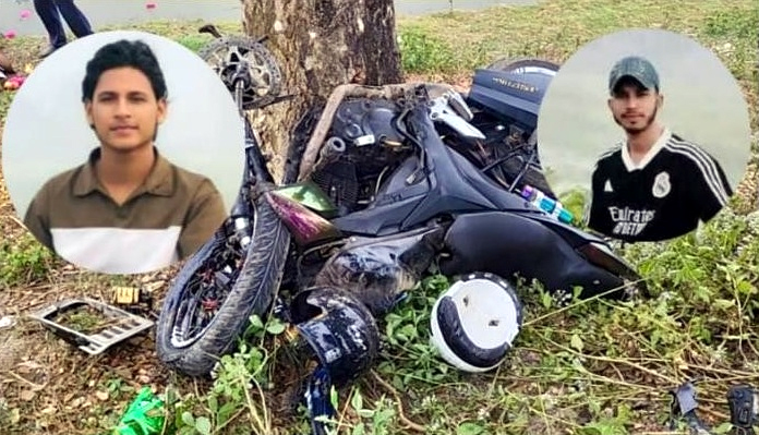 নতুন কেনা মোটরসাইকেলই কেড়ে নিল দুই বন্ধুর প্রাণ