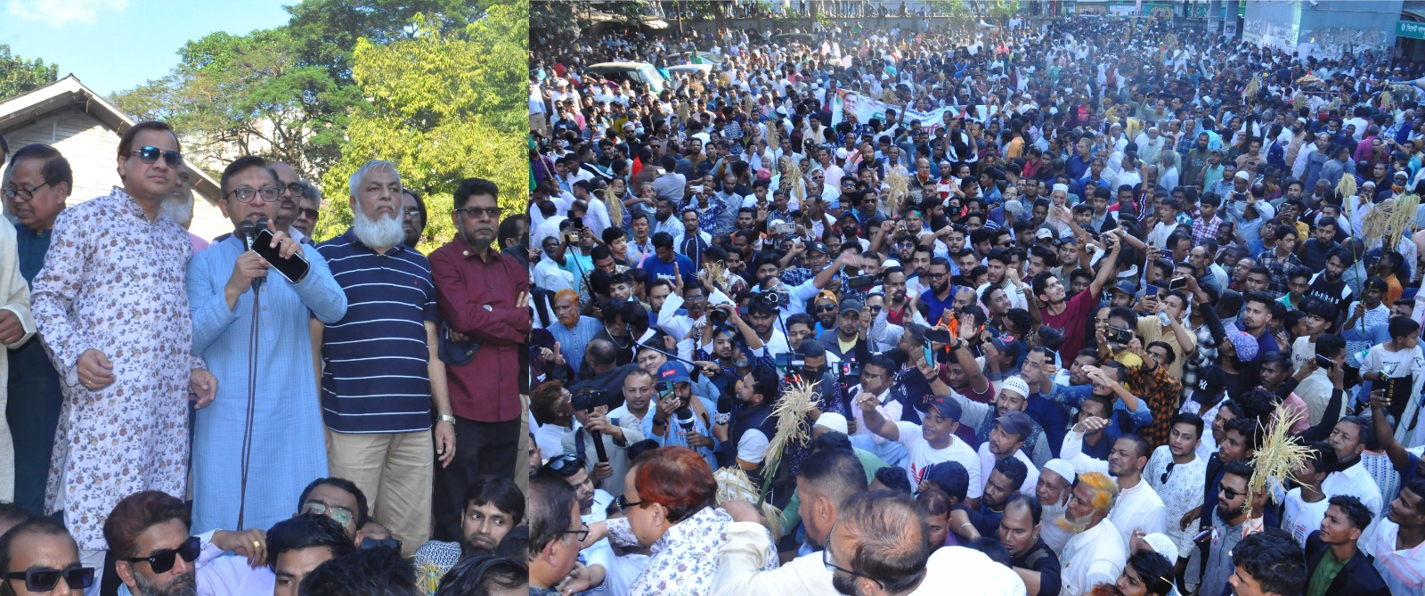 মহানগর ও সদর উপজেলা বিএনপির বিজয় র‌্যালিতে খন্দকার মুক্তাদির: 