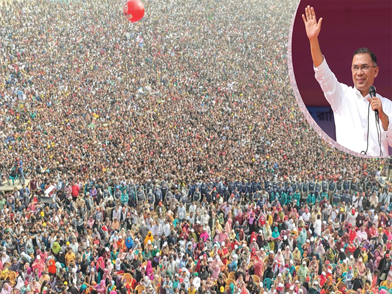 চট্টগ্রামে তারেক রহমান যেকোনো মূল্যে দুর্নীতির টুঁটি চেপে ধরব