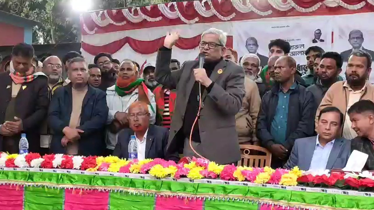 স্বাধীনতা চায়নি, তাদের হাতে ক্ষমতা গেলে দেশ টিকবে না : মির্জা ফখরুল