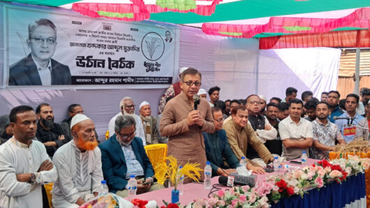 তারেক রহমান দেশে ফেরার পর থেকে সারাদেশে গণজোয়ার সৃষ্টি হয়েছে : খন্দকার মুক্তাদির