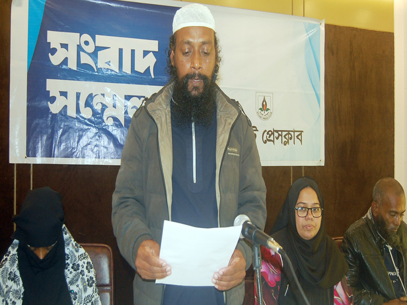 সিলেট প্রেসক্লাবে সংবাদ সম্মেলনে অভিযোগ: গোলাপগঞ্জের ব্যবসায়ীদের জামায়াত-শিবিরের হয়রানি
