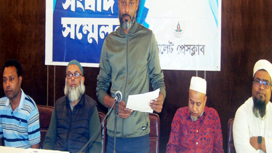 সিলেট প্রেসক্লাবে সংবাদ সম্মেলন: দক্ষিণ সুরমায় রাজনৈতিক প্রভাব খাটিয়ে প্রবাসীর জমি দখলের অভিযোগ