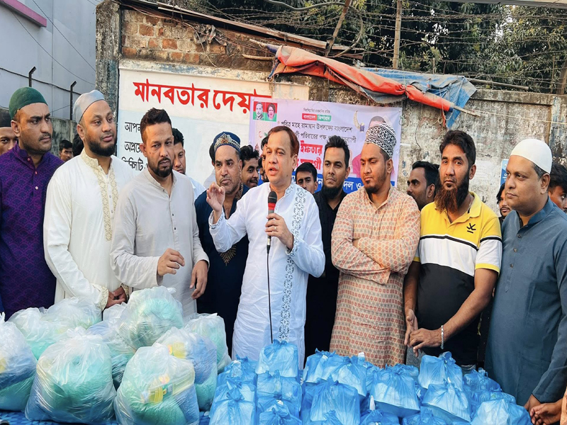অসহায় মানুষের মুখে হাসি ফোটানোই পরম সওয়াব: কয়েস লোদী