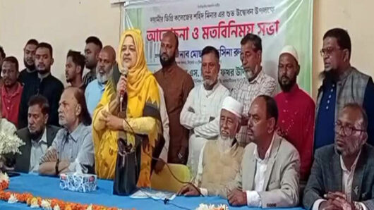 শহীদ মিনার জাতির গৌরব ও আত্মত্যাগের প্রতীক : এমপি তাহসিনা রুশদীর লুনা