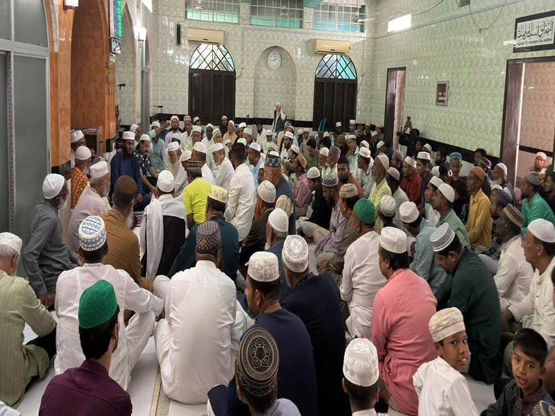 সারা দেশে বিএনপির বিজয়ে মুন্সিপাড়ায় দোয়া মাহফিল