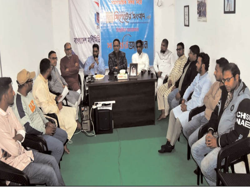 প্রবাসীরা এদেশের অর্থনীতির সংগ্রামের বীর পুরুষ: আব্দুর রহমান রিপন