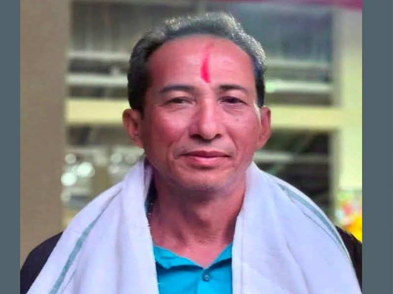 সমাজসেবী শেরাম অঞ্জন আর নেই