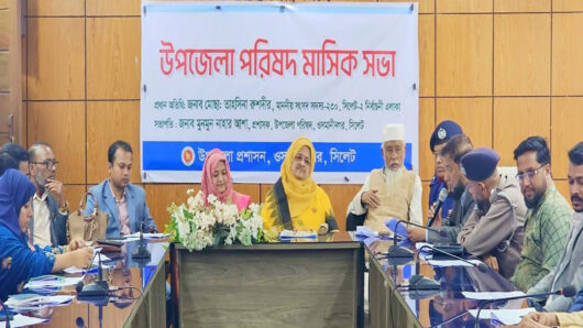 ওসমানীনগরে কার্যক্রম শুরু করলেন সংসদ সদস্য তাহসিনা রুশদীর লুনা