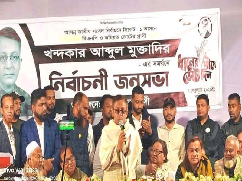 ধানের শীষের তেররতনে পথসভা রূপ নিল জনসভায়