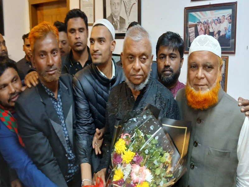 সিলেটে মন্ত্রী আরিফকে গোয়াইনঘাট প্রবাসী সমাজকল্যাণ পরিষদের সংবর্ধনা