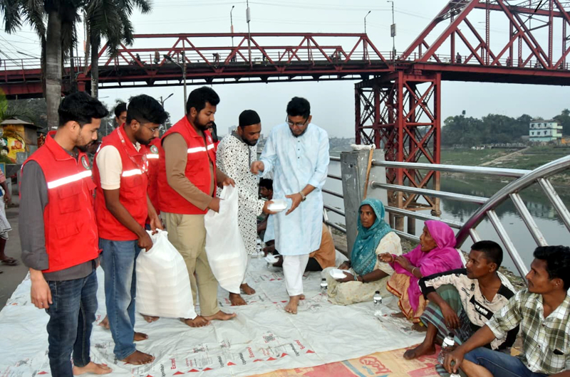 আর্তমানবতার সেবায় আমাদের কার্যক্রম চলমান থাকবে: বদরুজ্জামান সেলিম