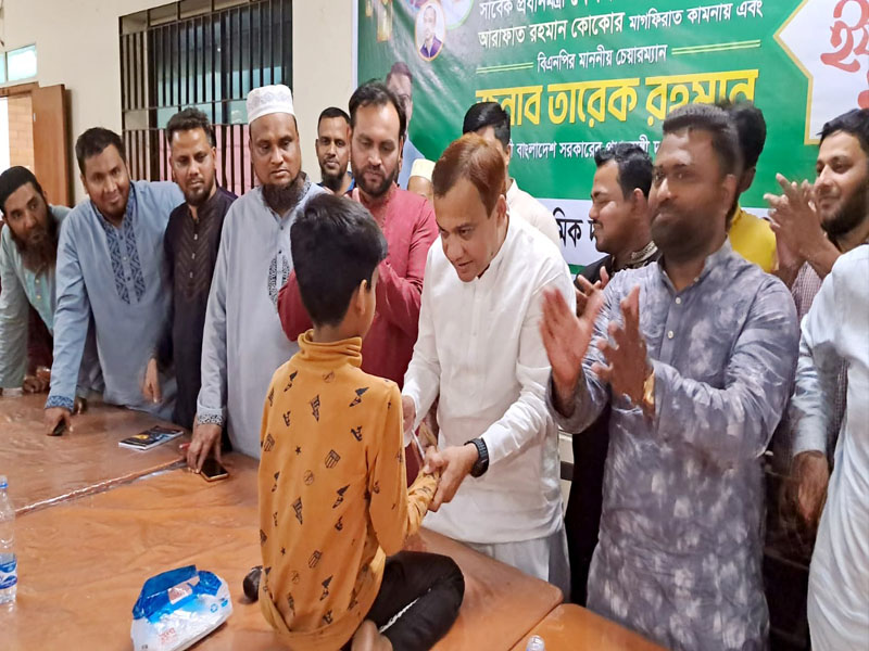 জুলাই আন্দোলনে আহত শিশুর চিকিৎসার দায়িত্ব নিলেন কয়েস লোদী, নগদ অর্থ সহায়তা প্রদান