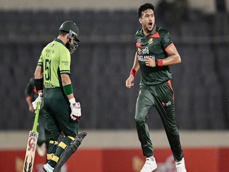 রোমাঞ্চকর লড়াইয়ে পাকিস্তানকে হারিয়ে সিরিজ জিতল বাংলাদেশ