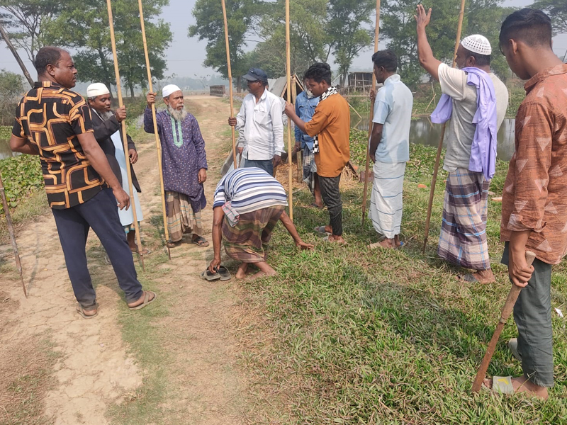 গোলাপগঞ্জে সাকু বিল জলমহালে ১৪৪ ধারা ভঙ্গের শঙ্কা: রক্তক্ষয়ী সংঘর্ষের আশঙ্কায় এলাকাবাসী