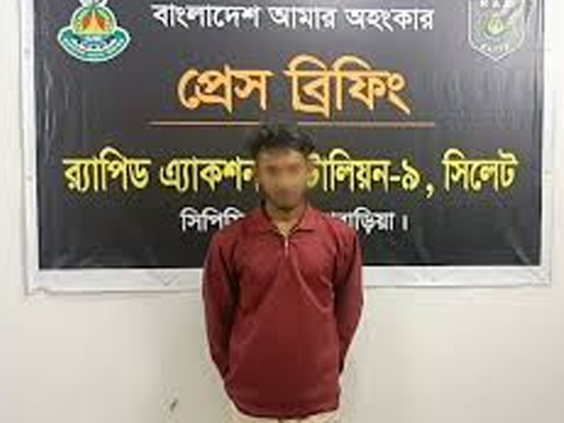 বিজয়নগরে স্কুলছাত্রী অপহরণ ও ধর্ষণ মামলার প্রধান আসামি এবাদত গ্রেফতার