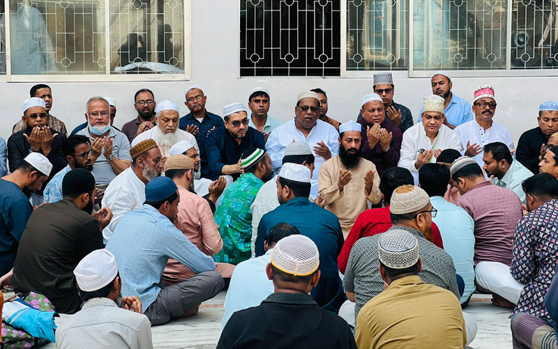 ডা. শাহরিয়ার চৌধুরীর সুস্থতা কামনায় জেলা ও মহানগর বিএনপির দোয়া মাহফিল