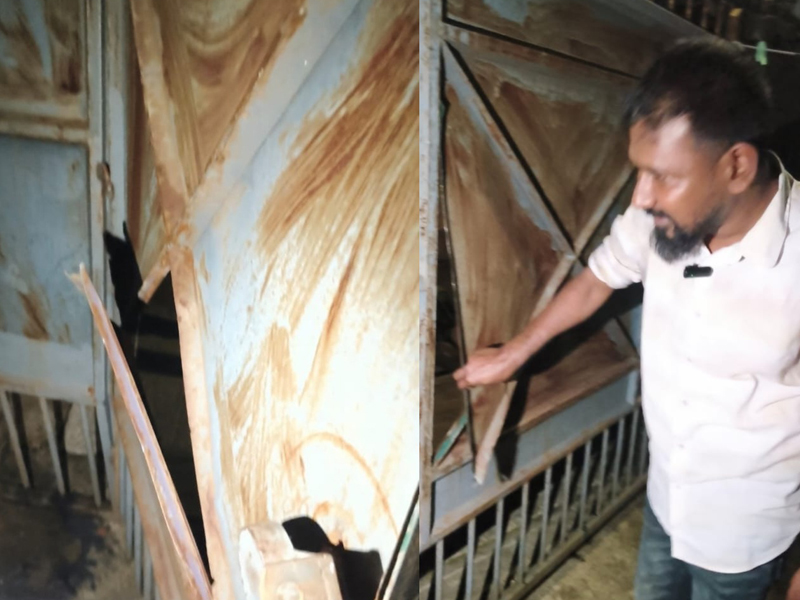 সিলেটে বালু-পাথর ব্যবসায়ীর বাসায় সন্ত্রাসী হামলা ও ভাঙচুর