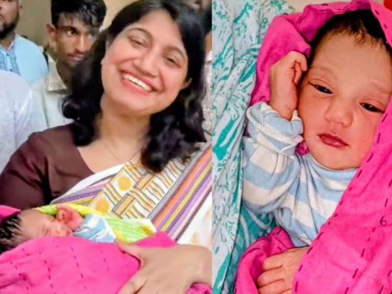 বিশ্বনাথে রাস্তা পাওয়া নবজাতকের ঠাঁই হল সিলেট বাগবাড়ি ছোটমণি নিবাসে