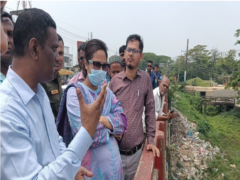 বুকী নদী রক্ষায় কঠোর জাতীয় নদী রক্ষা কমিশন: জাউয়াবাজার পরিদর্শন
