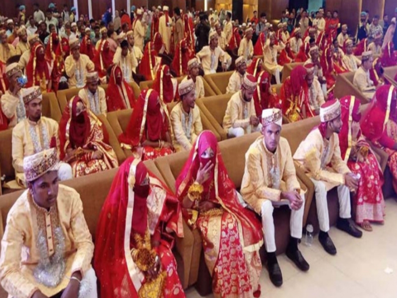 সিলেটে গণবিবাহে ১২৬ অসহায় তরুণ-তরুণীর স্বপ্নপূরণ