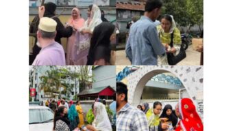 এসএসসি পরীক্ষার্থী ও অভিভাবকদের পাশে মহানগর ছাত্রদলের নারীকর্মীরা