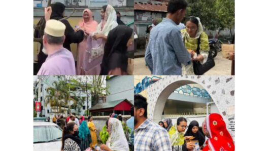 এসএসসি পরীক্ষার্থী ও অভিভাবকদের পাশে মহানগর ছাত্রদলের নারীকর্মীরা