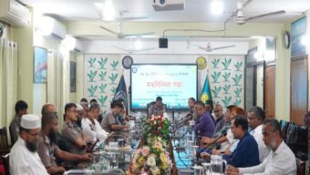 সিলেটে বুদ্ধ পূর্ণিমা ঘিরে কঠোর নিরাপত্তা এসএমপি’র মতবিনিময় সভা অনুষ্ঠিত