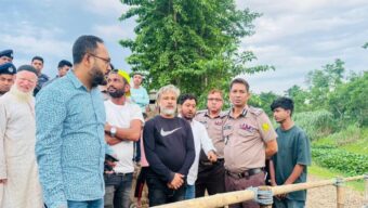 প্রধানমন্ত্রীর সিলেট সফর বাশিয়া খাল পুনঃখনন প্রকল্প এলাকা পরিদর্শন করলেন এসএমপি কমিশনার