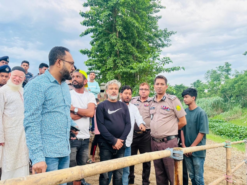 প্রধানমন্ত্রীর সিলেট সফর বাশিয়া খাল পুনঃখনন প্রকল্প এলাকা পরিদর্শন করলেন এসএমপি কমিশনার