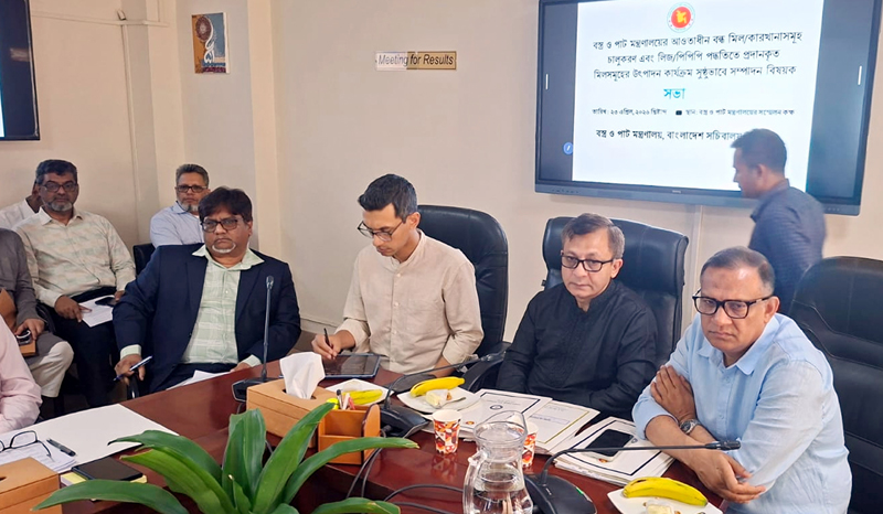 বেসরকারি উদ্যোগে চালু হবে সরকারি ৬টি বন্ধ পাটকল: খন্দকার মুক্তাদির