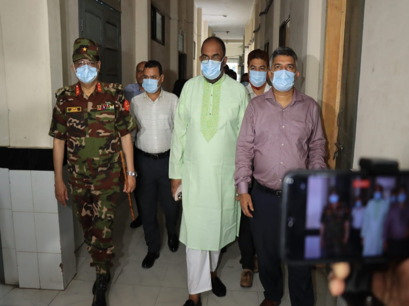শহীদ শামসুদ্দিন হাসপাতালে হামের চিকিৎসা কার্যক্রম পরিদর্শন করলেন সিসিক প্রশাসক