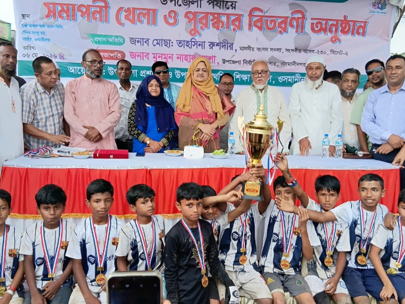 প্রযুক্তিনির্ভর ও মাদকমুক্ত প্রজন্ম গড়তে খেলাধুলা জরুরী : এমপি তাহসিনা রুশদীর