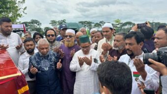 গোয়াইনঘাটে মন্ত্রী আরিফ নদী ভাঙন রোধ ও মানুষের জীবনমালের নিরাপত্তা বিধানে নিরলসভাবে কাজ করছে সরকার