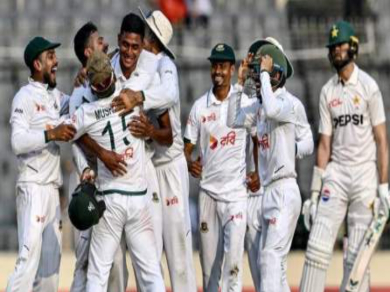সিলেটে পাকিস্তানকে হোয়াইটওয়াশ করে ইতিহাস গড়ল বাংলাদেশ