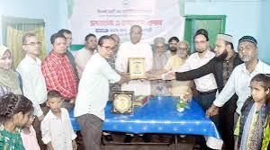 জাতীয় পুরস্কার অর্জন করায় আর্ট এন্ড অটিস্টিক স্কুলকে সংবর্ধনা