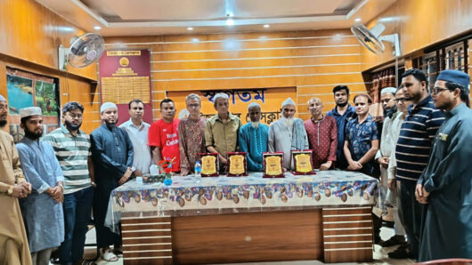 শিক্ষার আলোকবর্তিকাদের সম্মান জানাল জৈন্তাপুর শিক্ষা উন্নয়ন ফাউন্ডেশন