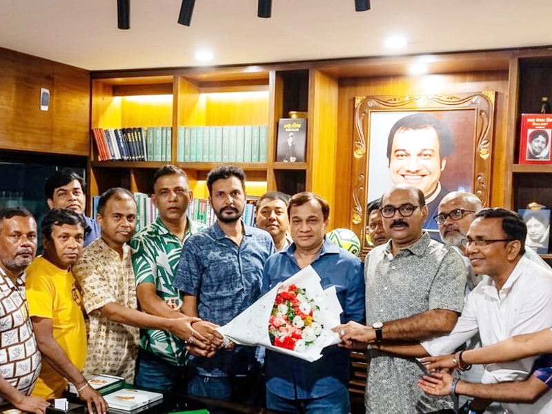 সিলেট উন্নয়ন কর্তৃপক্ষের চেয়ারম্যানকে হিন্দু, বৌদ্ধ ও খ্রিষ্টান কল্যাণ ফ্রন্টের শুভেচ্ছা