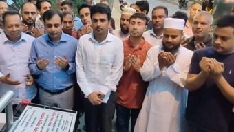 জকিগঞ্জে আধুনিক ওয়াকওয়ের উদ্বোধন