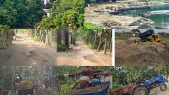 পানতুমাই-মায়ামতি ঝরনা এলাকায় অবৈধ বালু উত্তোলন ও অর্থ আদায়ে একাধিক চক্র সক্রিয়