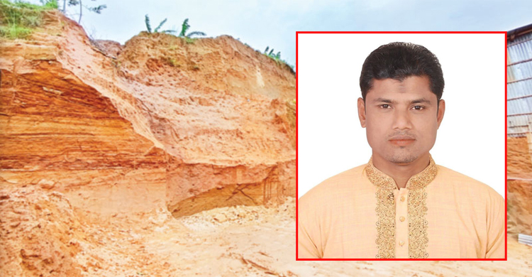 প্রশাসনের নীরবতায় জনমনে প্রশ্ন: জাহাঙ্গীরনগরে দেদারছে টিলা কাটছে হাফিজ মেম্বার ও তার সিন্ডিকেট