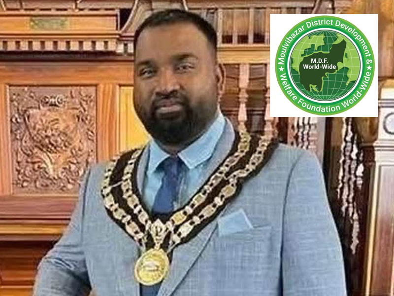 মৌলভীবাজার এর কাবিদ রহমান বৃটেনের পনট্রিপিড শহরের মেয়র নির্বাচিত