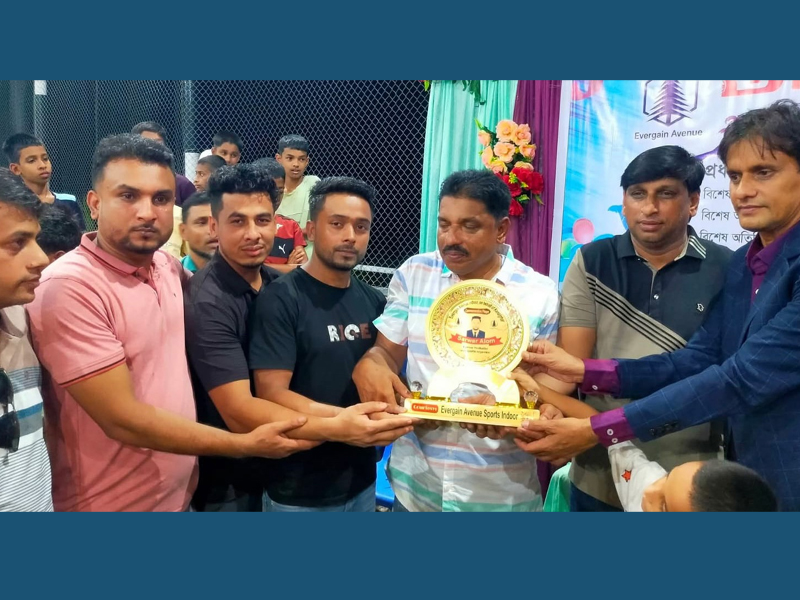 কানাইঘাটে উদ্বোধন হলো অত্যাধুনিক ইনডোর ফুটবল মাঠ ‘এভারগেইন এভিনিউ’