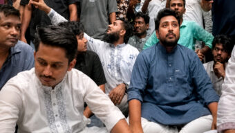 হবিগঞ্জে ১৪৪ ধারা ও দফায় দফায় পুলিশের বাধা