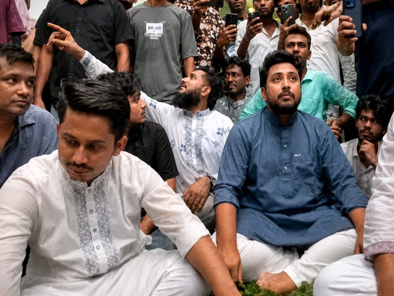 হবিগঞ্জে ১৪৪ ধারা ও দফায় দফায় পুলিশের বাধা