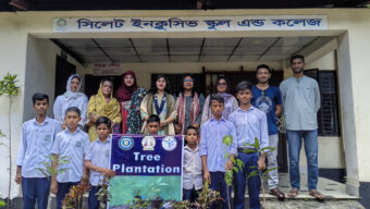 ইনার হুইল ক্লাব অব সিলেট হেরিটেজের বৃক্ষরোপণ কর্মসূচী
